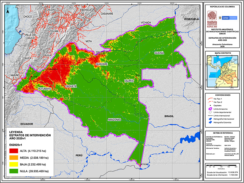 Estratos de Intervención