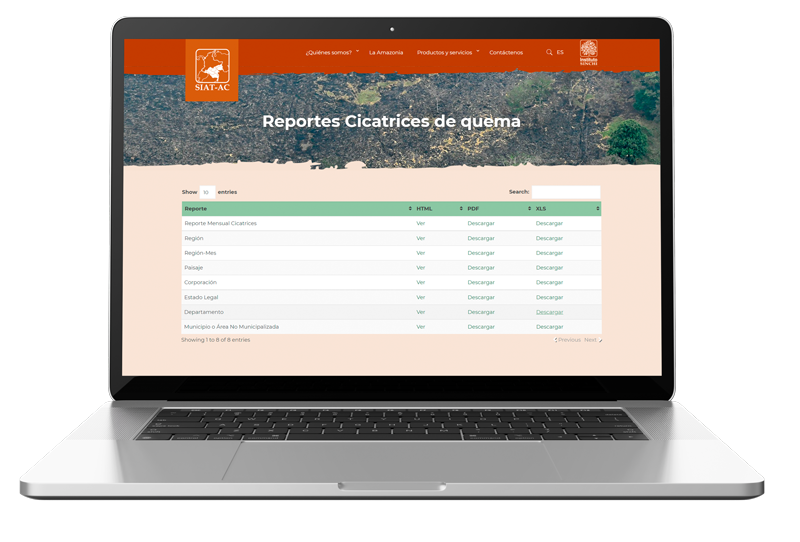 <div><p><b>Reporte cicatrices de quema</b></p> <p>Consulte y descargue los reportes de dinámicas de paisajes agropecuarios</p></div>