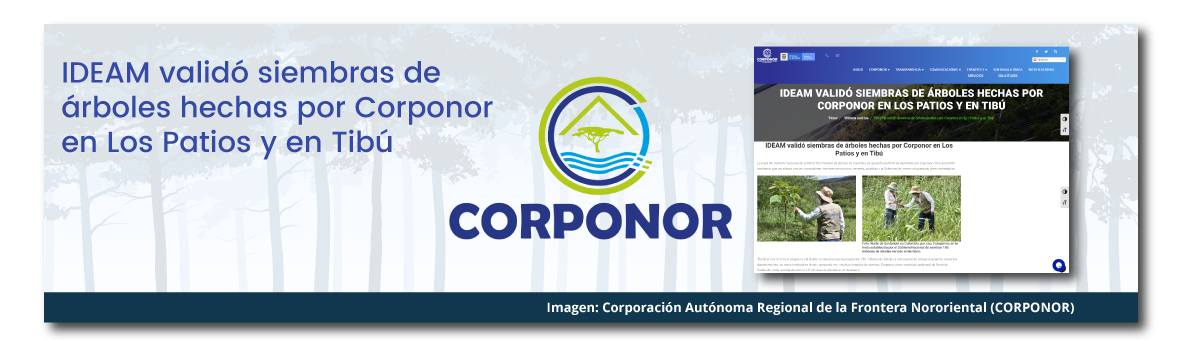 IDEAM verificó y validó la siembra de 1.400 plántulas en el Norte de Santander